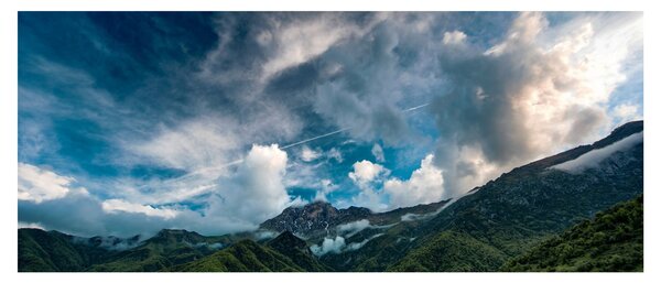 Tablou cu munții (120x50 cm)