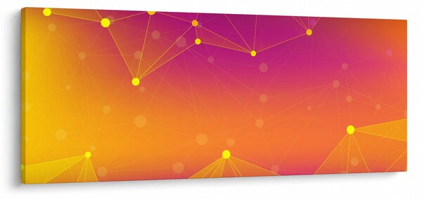 Tabloul modern colorat (120x50 cm)
