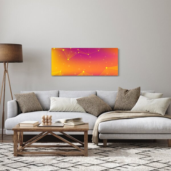 Tabloul modern colorat (120x50 cm)