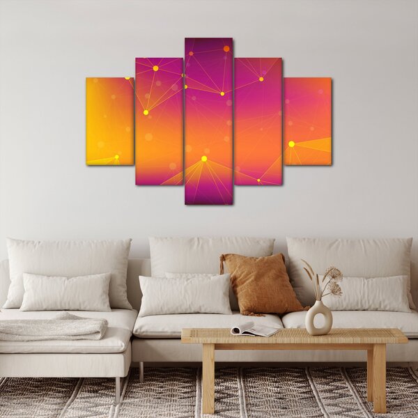 Tabloul modern colorat (150x105 cm)