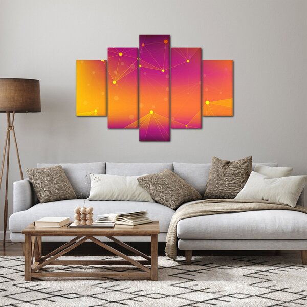 Tabloul modern colorat (150x105 cm)