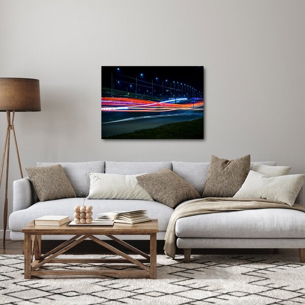 Tabloul orașului nocturn (70x50 cm)