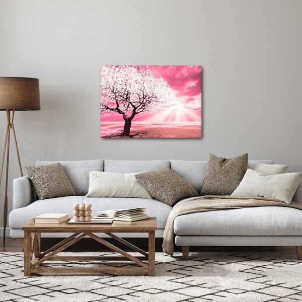 Tabloul cu pomul roz (70x50 cm)
