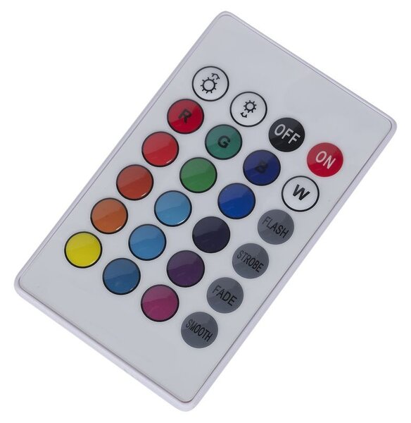 Taburet tip cub, iluminare RGB 16 culori, 4 moduri, control telecomanda, 30x30 cm
