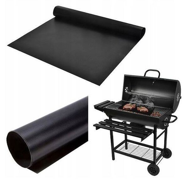 Folie antiaderenta pentru gratar si cuptor, 33x40 cm, teflon, set 5 bucati