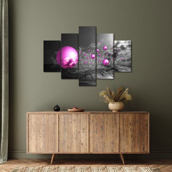 Tabloul bilelor roz (150x105 cm)