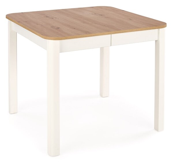 Stůl pliere 90x90 Biatro - Dub artisan / Bílý