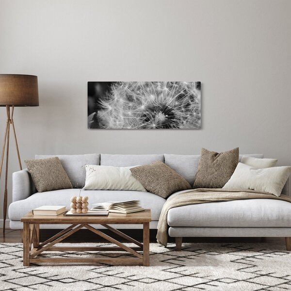 Tablou - mulțime de păpădii (120x50 cm)