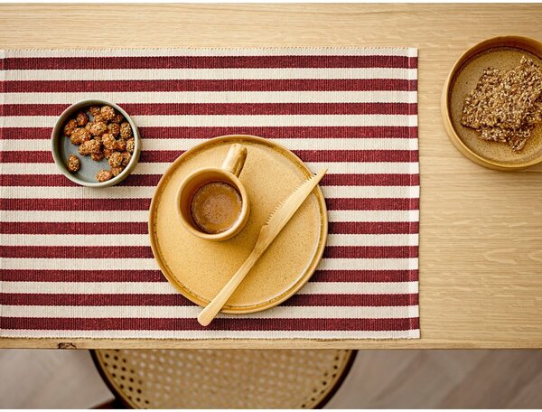 Suporturi pentru farfurii 2 buc. din amestec de iută 33x48 cm Statement Stripe – Södahl