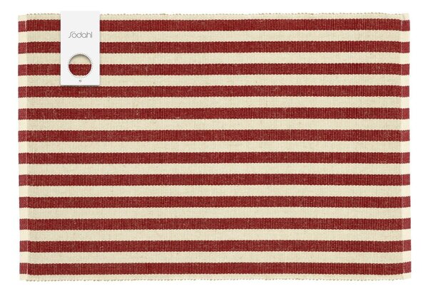 Suporturi pentru farfurii 2 buc. din amestec de iută 33x48 cm Statement Stripe – Södahl