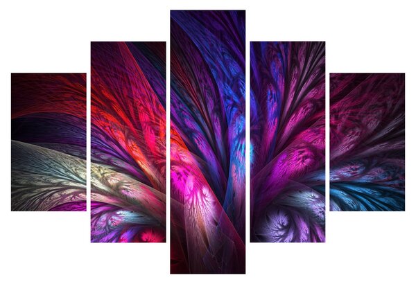 Tabloul abstract cu copacul (150x105 cm)