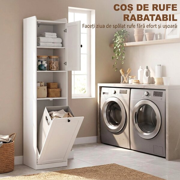 HOMCOM dulap coloană | Aosom Romania