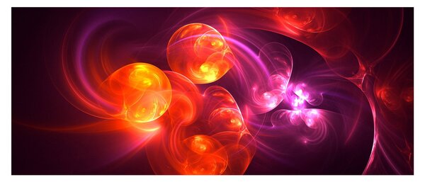 Tabloul cu abstracțiune modernă (120x50 cm)