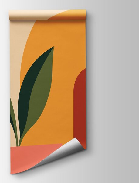 Fototapet Arta plină de culoare a unui oraș, Fototapet abstracte, Fototapet populare - Tapeko.ro