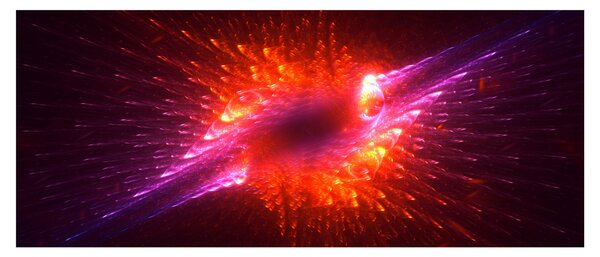 Tabloul modern abstract cu spini (120x50 cm)