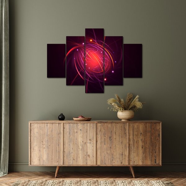 Tabloul modern cu abstacțiune (150x105 cm)