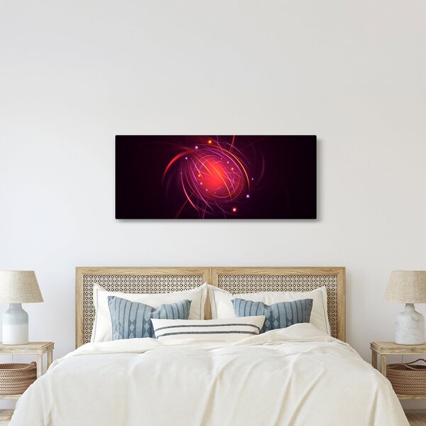 Tabloul modern cu abstacțiune (120x50 cm)