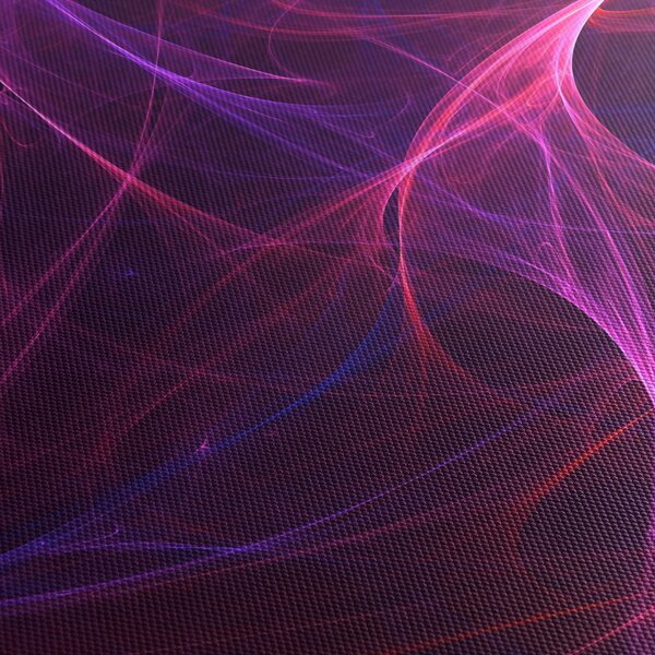 Tabloul abstract cu linii curbe (120x50 cm)