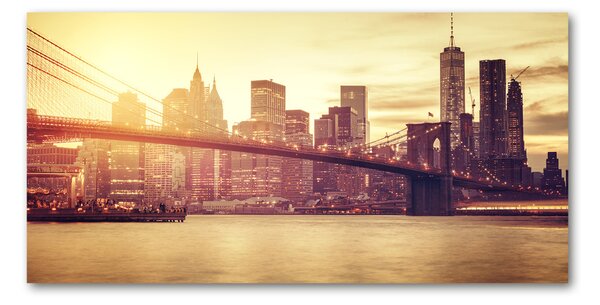 Tablou sticlă Manhattan New York City