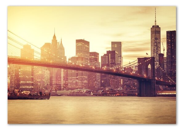 Tablou sticlă Manhattan New York City