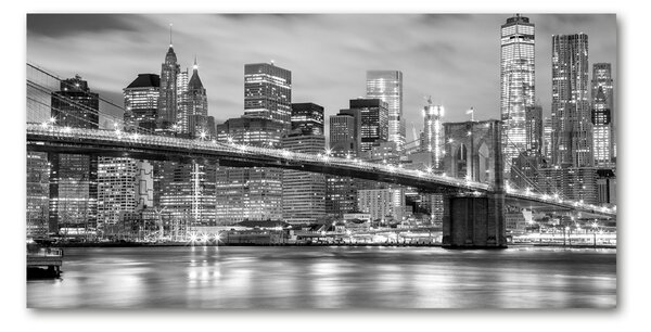 Fotografie imprimată pe sticlă Manhattan New York City