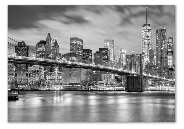 Fotografie imprimată pe sticlă Manhattan New York City