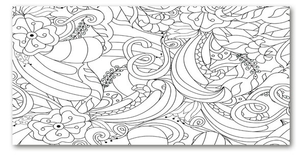Tablou din Sticlă ornamente