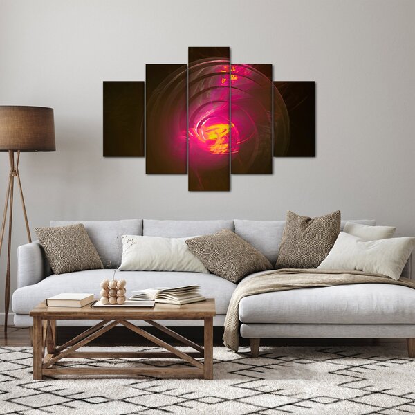 Tablou - abstacție cu spirala (150x105 cm)
