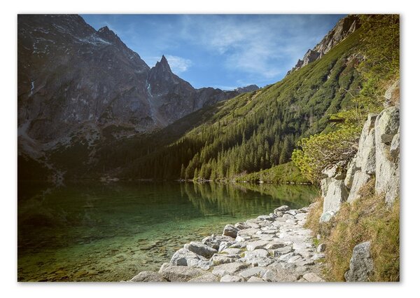 Fotografie imprimată pe sticlă Marine ochi Tatry
