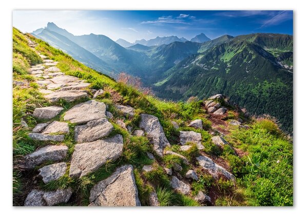 Tablou din Sticlă Sunrise Tatry