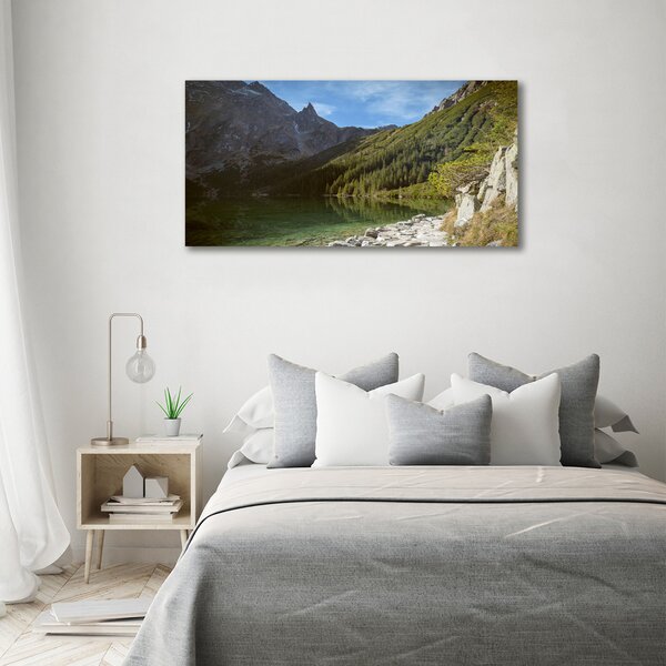 Fotografie imprimată pe sticlă Marine ochi Tatry