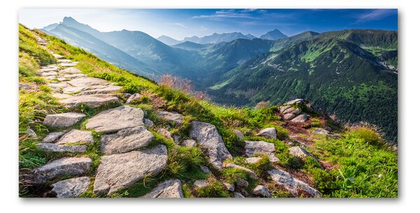 Tablou din Sticlă Sunrise Tatry