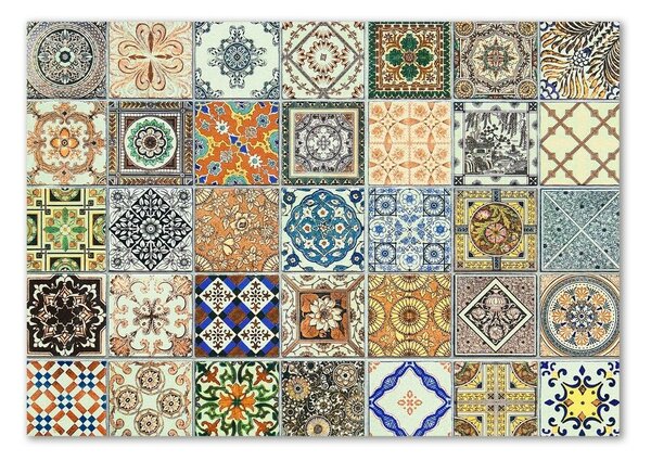 Tablou pe pe sticlă placi ceramice