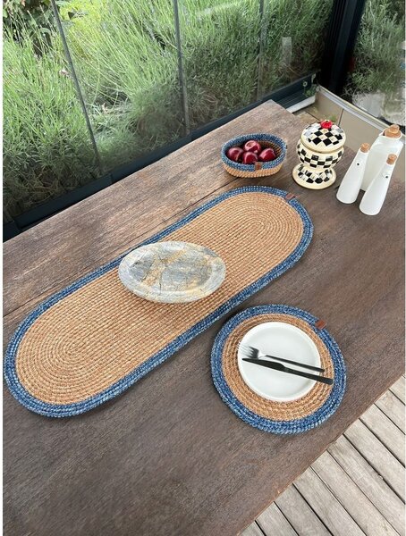 Suport pentru farfurii din iută ø 33 cm Wicker – Mila Home Luxury