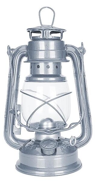 Lampă cu gaz lampant LANTERN 24,5 cm argintiu Brilagi