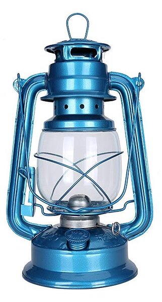 Lampă cu gaz lampant Brilagi LANTERN 28 cm turcoaz
