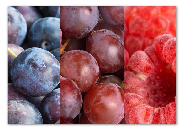 Tablou sticlă Fructe si legume