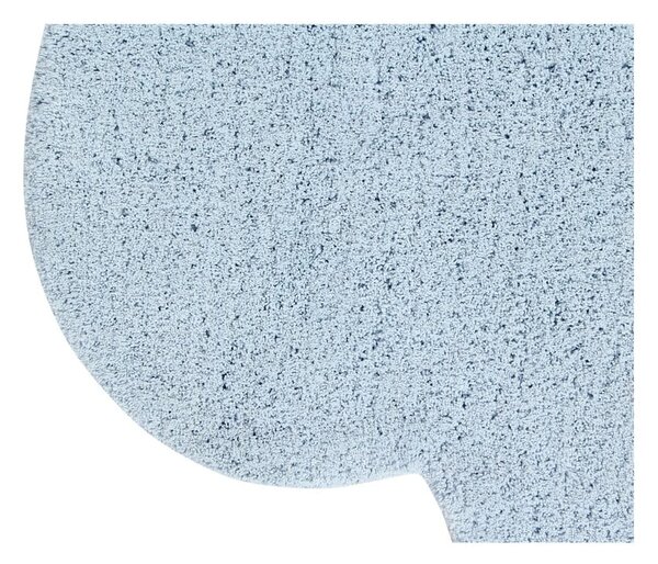 Covor pentru copii albastru deschis lavabil/țesut manual din bumbac 110x170 cm Puffy Dream – Lorena Canals