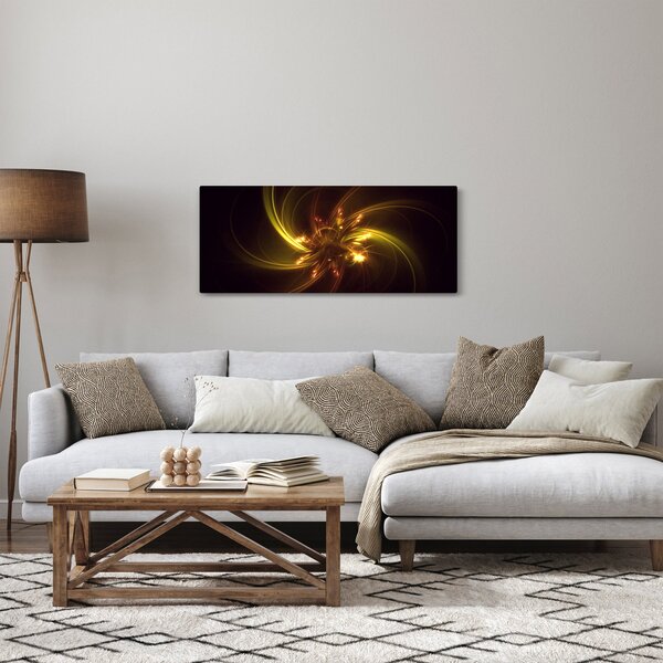 Tablou - abstracție cu elice (120x50 cm)