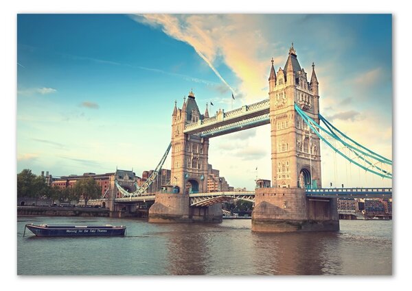 Tablou Printat Pe Sticlă Tower Bridge din Londra