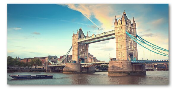 Tablou Printat Pe Sticlă Tower Bridge din Londra