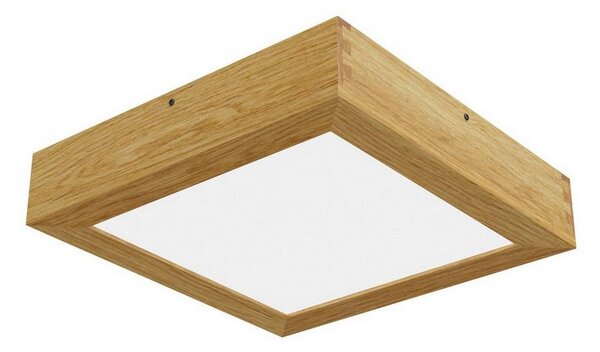 Plafonieră LED QUADRA LED/24W/230V stejar APLED