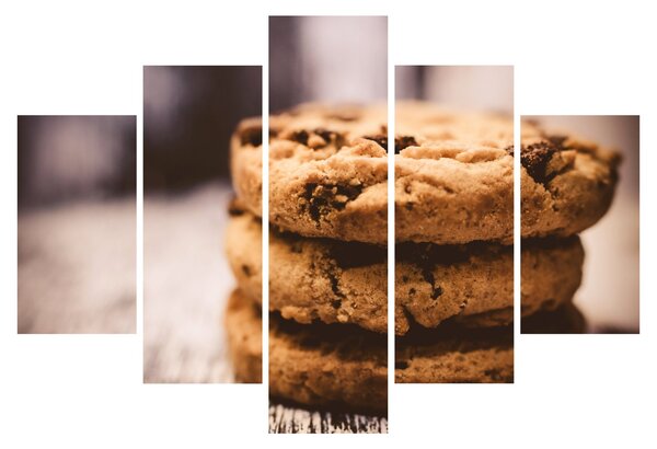 Tablou cu biscuiți cookies (150x105 cm)