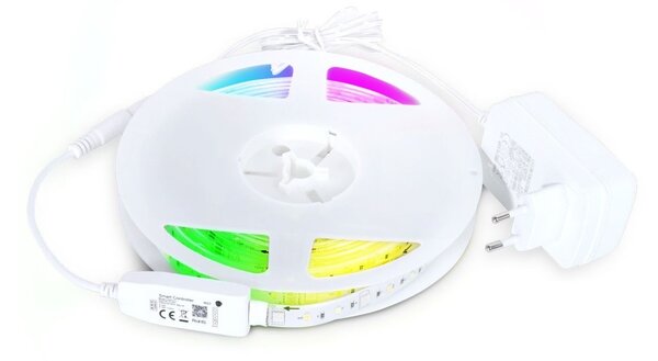 Banda LED RGB reglabilă 5m, 24W, 230V, 3000-6000K, Wi-Fi Tuya