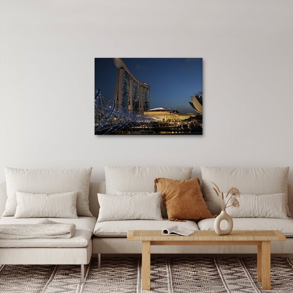 Tablou cu metropolă modernă (70x50 cm)