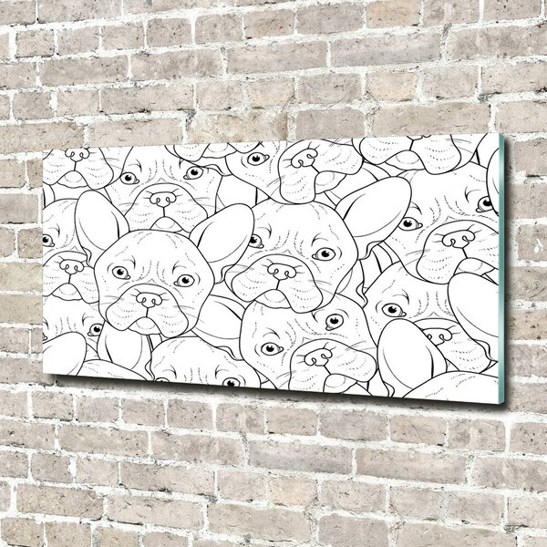 Imagine de sticlă Bulldogs franceză