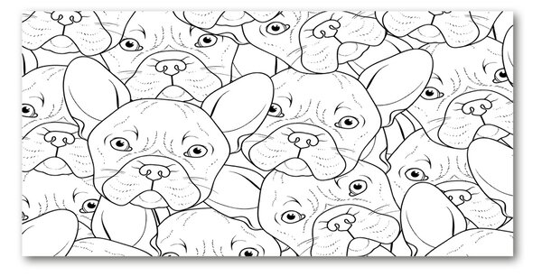 Imagine de sticlă Bulldogs franceză