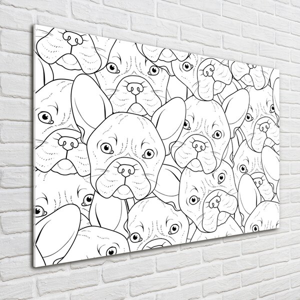 Imagine de sticlă Bulldogs franceză