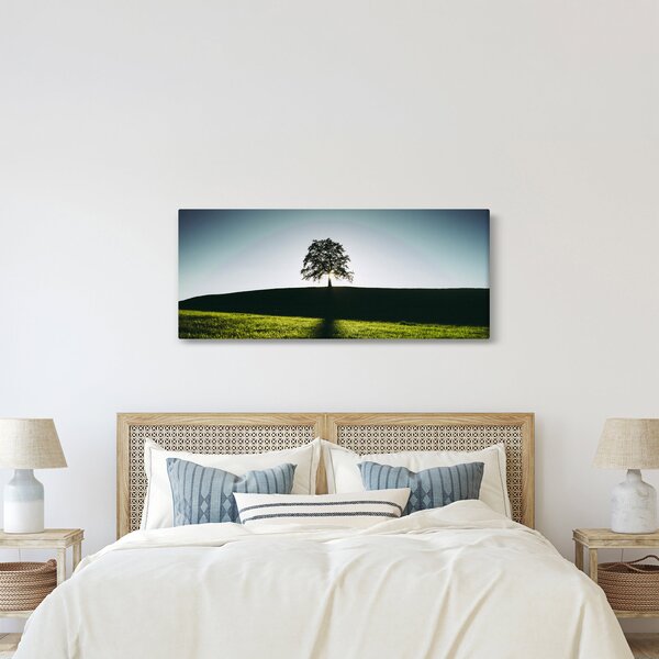 Tablou cu natura - copac (120x50 cm)