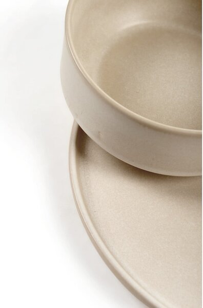 Set de 18 vase din gresie crem Bonami Selection Malia